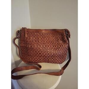 Vilenca Holland Woven Leather Crossbody Bag***SOLD****NOT AVAILABLE